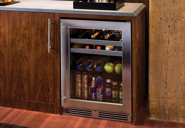 Perlick® ADA-Compliant Series 4.8 Cu. Ft. Stainless Steel Under The Counter Refrigerator-1