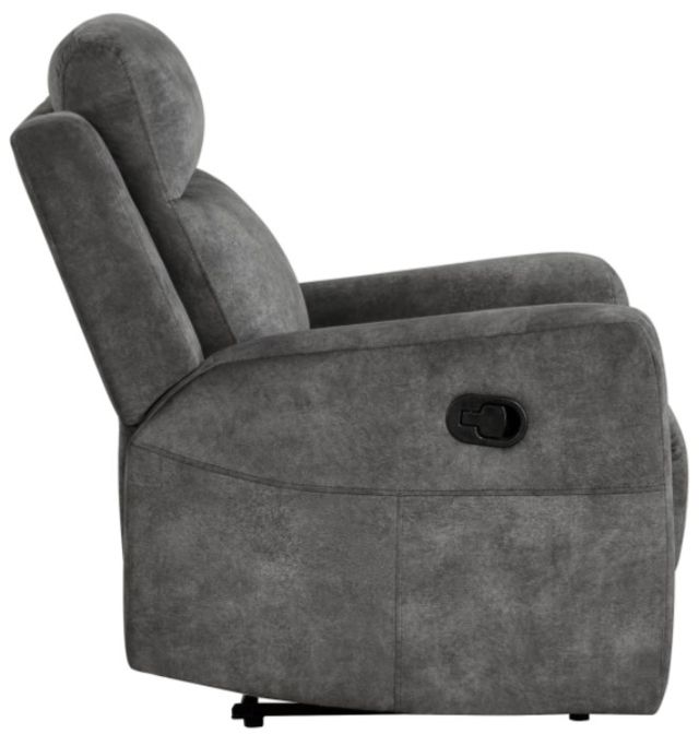 Homelegance® Dean Gray Manual Recliner-3