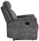 Homelegance® Dean Gray Manual Recliner-3