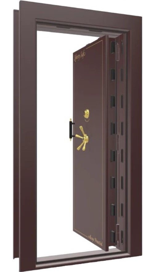Liberty Safe Beast Burgundy Marble In-Swing Right Hinge Electronic Vault Door-1
