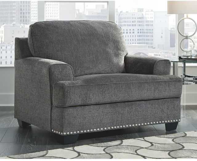Benchcraft® Locklin Carbon Chair and a Half-3