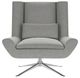 American Leather® Customizable Luke Fabric Swivel Chair-2