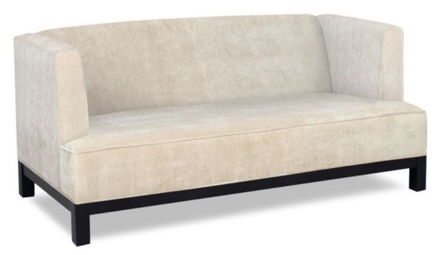 Parker Southern Cosmo Aristocrat Cream/Espresso Sofa-0