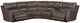 Parker House® Easton 6-Piece Steamboat Brown Power Reclining L-Shape Sectional-3