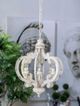 A & B Home Antique White Chandelier-2