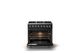 Viking® 5 Series 36" Onyx Pro Style Dual Fuel (LP) Range with Brushed Brass Trim-1