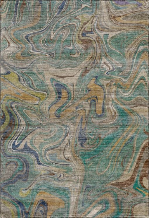Dalyn™ Rug Company Nexus NX6 Teal 5'x8' Area Rug-0