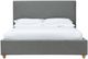 Modus Furniture Olivia Pewter Queen Platform Bed-2