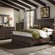 Liberty Furniture Thornwood Hills 4-Piece Rock Beaten Brown King 2-Sided Storage Bedroom Set-5