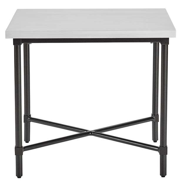 Lane Venture® Langham Light Gray Square End Table-1