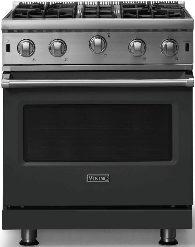 Viking® 5 Series 30" Antique Bronze Liquid Propane Pro Style Gas Range-0