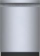 Bosch® 100 Series 24" Stainless Steel Front Control Built-In Dishwasher-0
