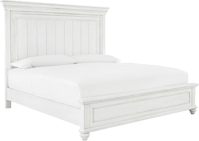 Kanwyn Queen Bed - Whitewash Kanwyn Queen Bed - Whitewash