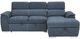 Homelegance® Ferriday 2-Piece Blue Sectional and Chaise with Hidden Storage-2