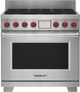 Wolf® 5" Stainless Steel Range Riser-1