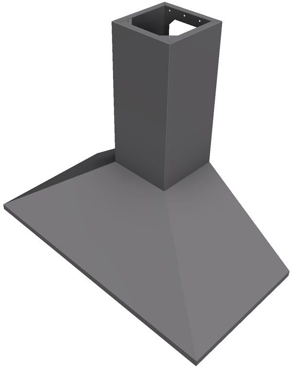 Vent-A-Hood® 42" Gunsmoke Euro Style Wall Mounted Range Hood-1