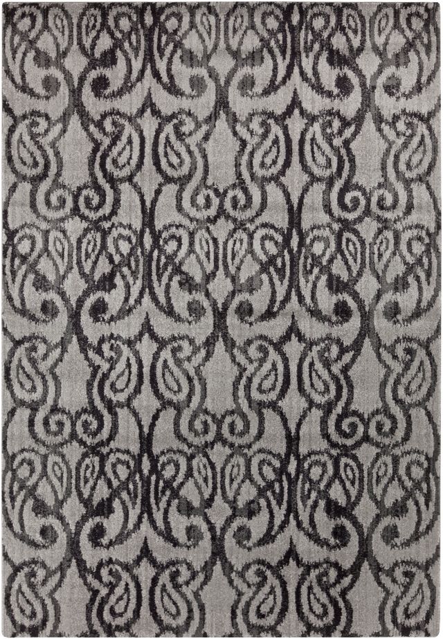 Surya Aberdine Gray 5'x8' Area Rug-0