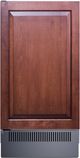 Summit® 18” 60 lb Panel Ready Outdoor Icemaker-0
