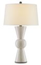 Currey & Company Currey in a Hurry Upbeat Antique White Table Lamp-0