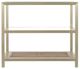 Hooker® Furniture Melange Glass Top End Table with Gold Base-2