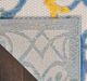 Nourison Home™ Aloha Ivory Blue 5'x8' Style 1 Area Rug-5