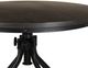 Powell® Haywood Gray Wooden Top Bar Table with Steel Base-5