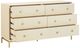 TOV Furniture Pesce Cream 6-Drawer Dresser-4