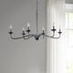 Olliix by Hampton Hill Matte Black Brighton Chandelier-5