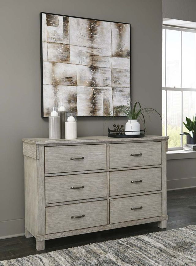 Signature Design by Ashley® Hollentown Whitewash Dresser-4