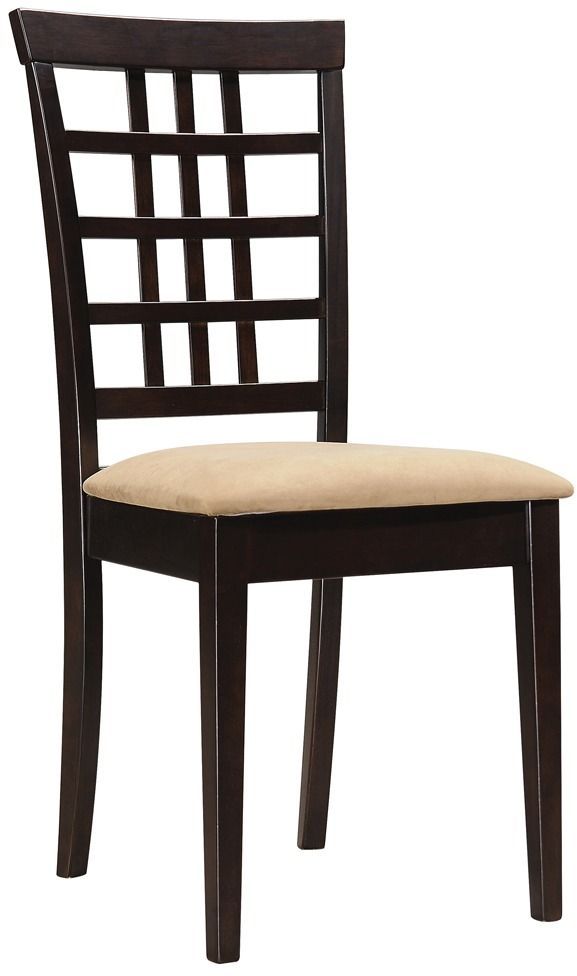 Coaster® Kelso 2-Piece Cappuccino Side Chairs-0
