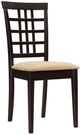 Coaster® Kelso 2-Piece Cappuccino Side Chairs-0