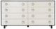 Bernhardt Silhouette Eggshell/Onyx Dresser-1