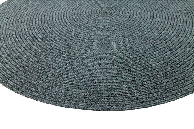 Renwil® Sage Blue 5' Circular Area Rug-2