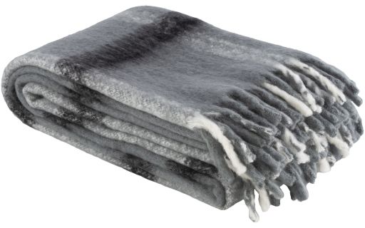 Surya Stowe Denim 50"x60" Throw Blanket-1