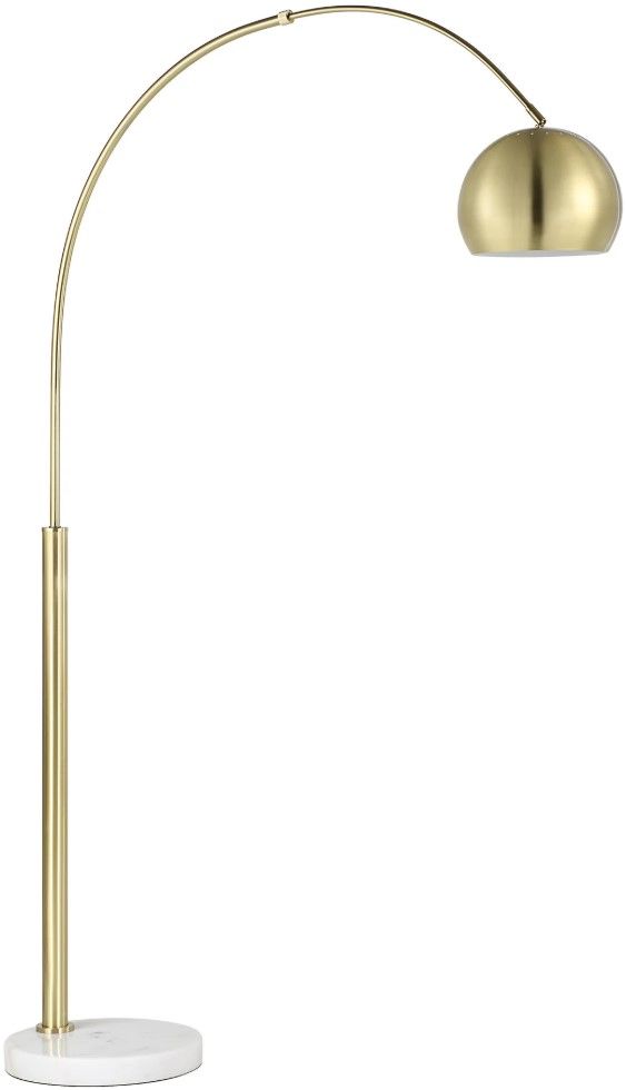 Renwil® Everren Daleela Brushed Gold Floor Lamp-0