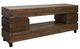 International Furniture Direct Honey Barrel Brown TV Stand-0