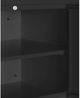 Summit 18" Jet Black Wall Cabinet-2