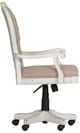 Liberty Furniture Magnolia Manor Antique White/Ivory Junior Executive Desk Chair-2