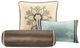 Olliix by Madison Park 9 Piece Blue Queen Juliana Charmeuse Comforter Set-3