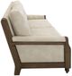 International Furniture Direct Xel-Ha II Dark Hay Brown/Ivory Loveseat-2