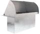Zephyr Galvanized Exhaust Wall Cap with Damper-0