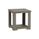 Ratana Cubo Pearl Grey End Table-0