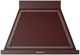 Ilve® Nostalgie II Noblesse 36" Burgundy Wall Mounted Range Hood with Burnished Trim-0