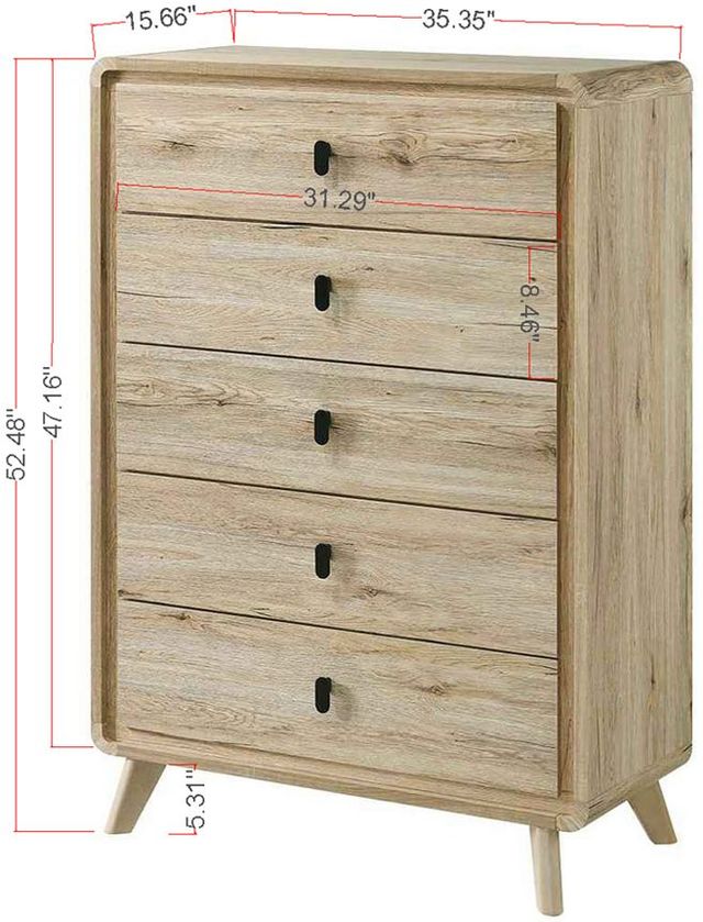 Crown Mark Dawson Beige Chest-2