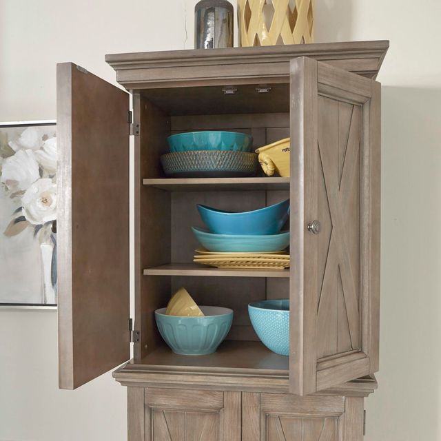homestyles® Mountain Lodge Gray Pantry-2