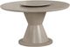 New Classic® Home Furnishings Gwendolyn Cerused Taupe Round Dining Table-0