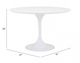 Zuo® Wilco White Dining Table-3