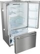 FORNO® Rivello 36 in. 27.4 Cu. Ft. Stainless Steel Counter Depth French Door Refrigerator-2