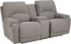 HomeStretch Showtime Tan Power Reclining Loveseat with Power Headrest and Lumbar-0