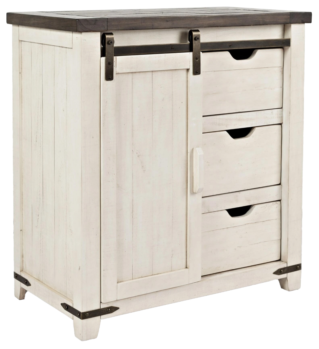 Jofran Inc. Madison County Barn Door Accent Cabinet - Thumbnail 4